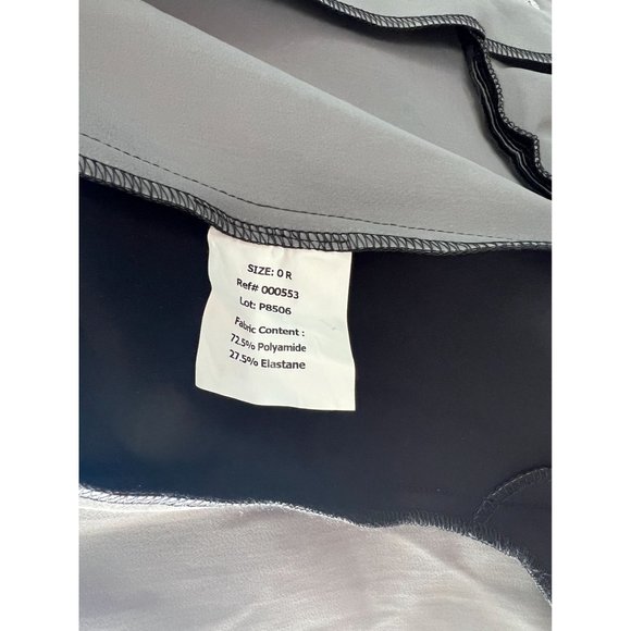 RJ Classics Palermo Orange Label Black Show Coat Size 0R NWT - Picture 15 of 16